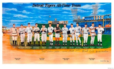detroit tigers all-time roster